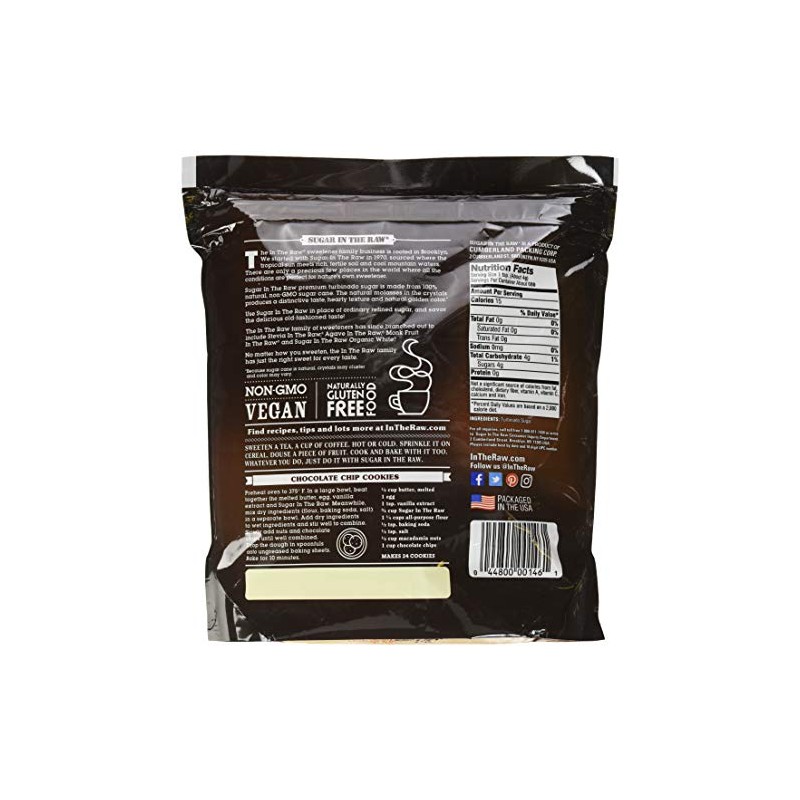 Sugar in the Raw Cane Sugar, 6 Pound (Pack of