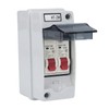 Distribution Box IP65 Waterproof 2 Way Flame Retardant MCB C