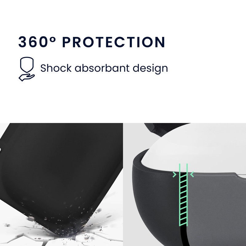 kwmobile Silicone Cover Compatible with CMF by Nothing Nothing Ear