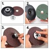 SPEEDWOX 25 Pcs Aluminum Oxide Sanding Discs 24 Grit 5"