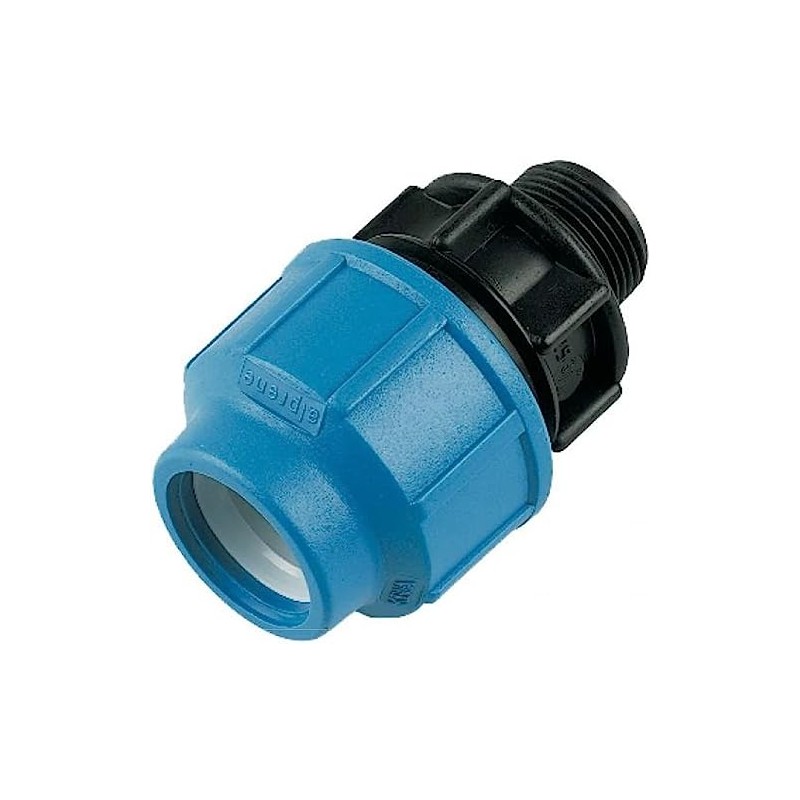 FLOPLAST MDPE 25mm x 1" Male Adaptor