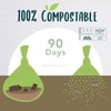 moonygreen Certified Compostable Dog Poop Bag Rolls, Landfill friendly Doggie