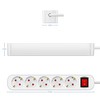 Power Strip for Home, 5-Way Multiple Socket with Save Energy
