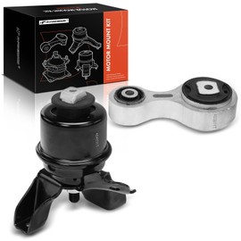 A-Premium Engine Motor Mount and Torque Strut Mount Kit Compatible with Ford Fusion 2006-2009 & Lincoln Zephyr 2006 & Mercury Milan 2006-2009, 2.3L 3.0L, 2-PC Set, Replace# 6E5Z6038DF, 8E5Z6068A