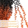 Aksice 10 Inch 8 Packs Yanky Twist Crochet Hair for