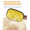 Pet Hair Removal Glove for Cats & Dogs, 2-Pack Upgraded