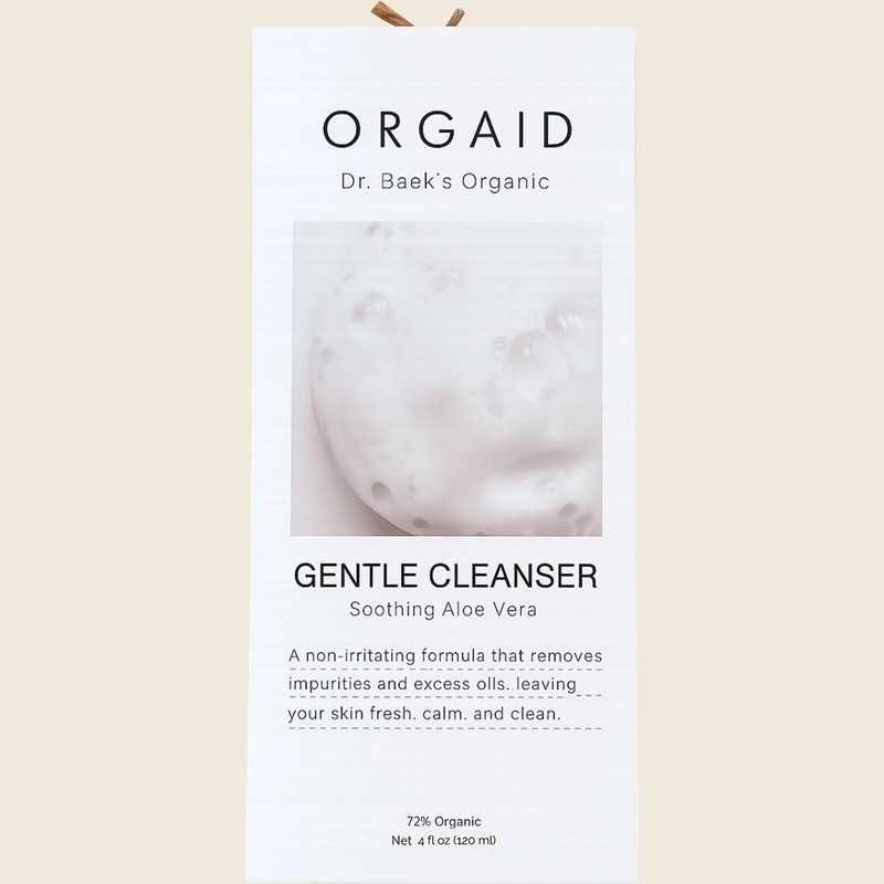 Orgaid Gentle Cleanser Soothing Aloe Vera 120ml