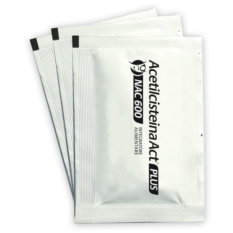 Acetilcisteina ACT 600 PLUS, Integratore Alimentare per Supportare la Salute