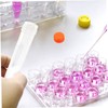 GLEAVI 10ml Mini Storage Bottles Caps Test Tube Vials Vials