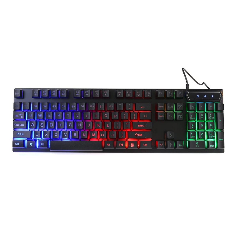 MTG RGB Backlit Mechanical Wired Gaming Keyboard and Mouse, Full