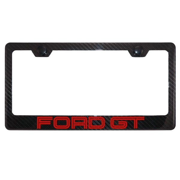 MVP Carbon Fiber License Plate Frame for Ford GT
