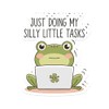 3 Just Doing My Silly Little Tasks Stickers - Cute