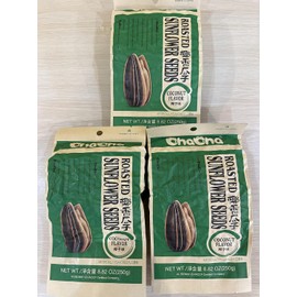 ChaCha Roasted Sunflower Seeds - Coconut (250G) Pack of 3