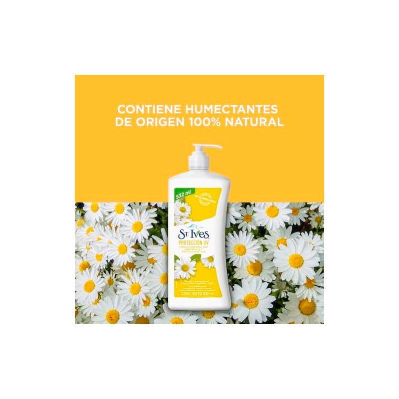 ST IVES crema corporal PROTECCIÓN UV 532ml ST IVES crema