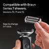 Braun Series 7 Electric Shaver Replacement Head, Easily Attach Your