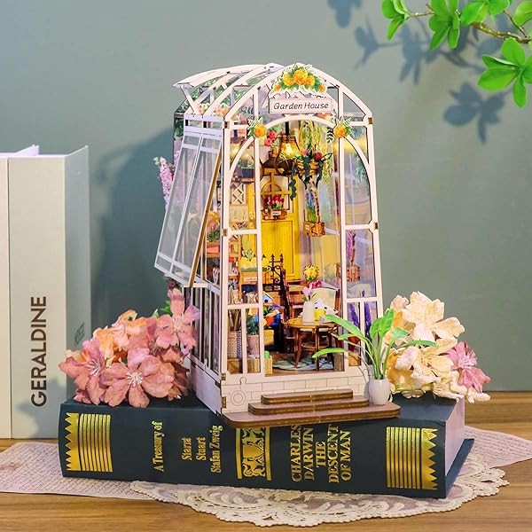 Book Nook Kit Garden House DIY Book Nook Kits Room