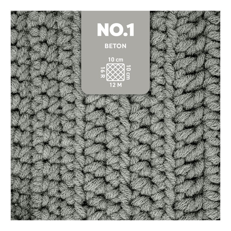 myboshi Crochet and Knitting Yarn | Model: No. 1 with