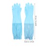 Gatuida Dish Washing Gloves, Fleece-lined Long Cuff Reusable Waterproof Household