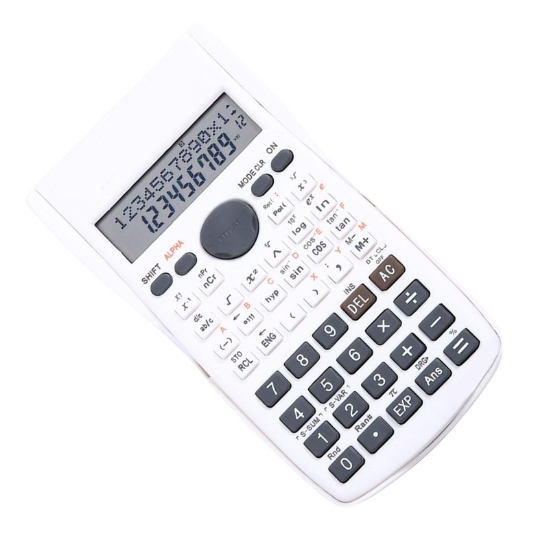 Scientific Calculator, 12-Bit Maths Calculator with 240 Functions, Large Display,