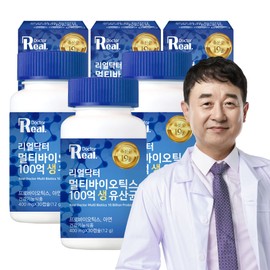 Real Doctor 10 Billion Live Lactobacillus Multibiotics Postbiotics Bifidobacterium 30 Capsules, 3 Pieces / 리얼닥터 100억 생유산균 멀티바이오틱스 포스트바이오틱스 비피더스균 30캡슐, 3개