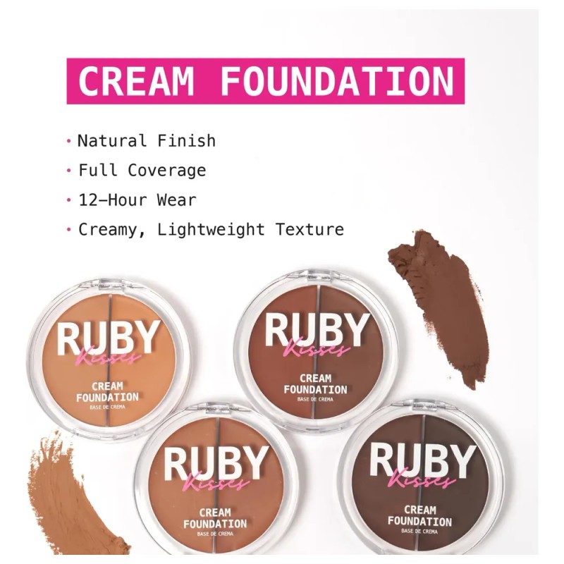 Ruby Kisses Cream Foundation 3d Face Creator Base