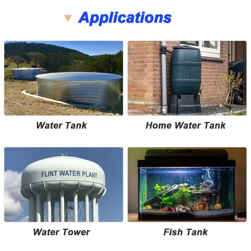 Xiatiaosann Float Switch, Side Mount, Float Switch with Liquid Level