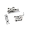 Tckenan Sliding Door Wheel, 4 Pack Stainless Steel & Plastic,