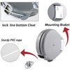 HOMESHOPA 15 Metre Retractable Washing Line, Portable Heavy Duty Wall