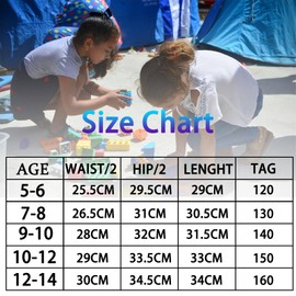 JiaYouLC 2 Pack Girls School Short Leggings Age 5-14 High Waisted Anti Chafing Under Dress Shorts Breathable Mini Pants (UK, Age, 9 Years, 10 Years, Regular, Black, Three Quarter Pants)