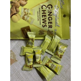 Prince of Peace 100% Natural Ginger Chews/ Poca Ginger Peanut Chew - Original