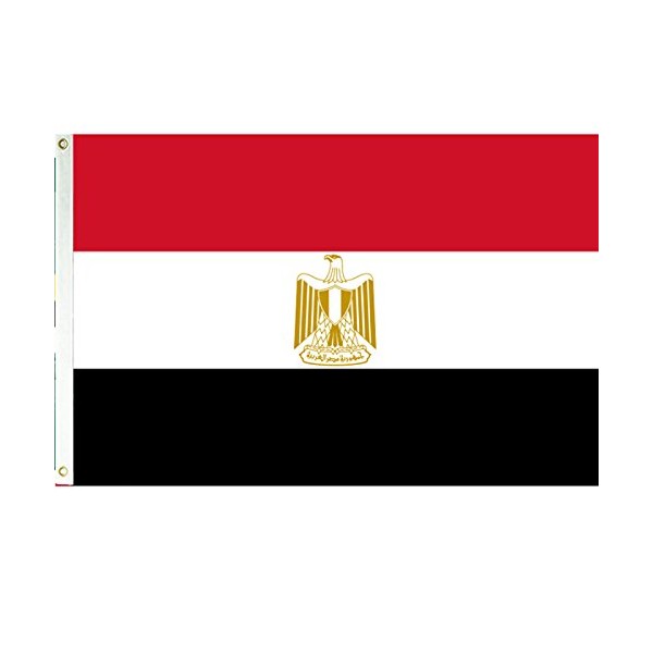 Vista Flags Egypt 3x5 Polyester Flag