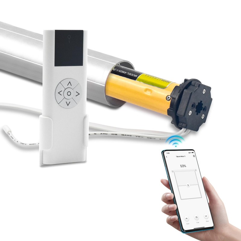 Rollerhouse AM25MEL Smart WiFi Blinds Motor for 1.5''/38mm Tubes -