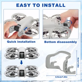 Gimbal Bumper Guard for DJI Neo Accessories, Drone DJI Neo Gimbal Anti-Collision Protector, Drone Guard DJI Neo Combo, Orientation Lens Protection, Anti-Collision for Drone Cameras