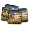4 Set - Rome Colosseum Coaster - Flavian Amphitheatre Italian