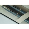 Sheaffer 100 matte Gray Signature mid ring and dot of