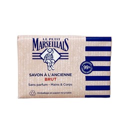 Le Petit Marseillais Savon Brut - French Marseille Soap Bar Unscented 10.5 oz by Le Petit Marseillais