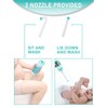 Portable Bidet Po Dusche 500 ml，Peri Bottle mit 2 Düsen