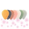Outanaya 7Pcs Natural Konjac Face Puff Sponges Gentle Makeup Removal