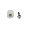 CONFAST 100 Pack Nylon Self-Drilling Drywall/Hollow-Wall Anchor Kit with Screws
