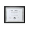 Lawrence Frames Multi Use Float Document Frame, Black, 11x14