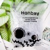 HONBAY 300 clips de plástico transparente en forma de U