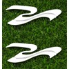 2pcs New SR Wave Logo 3D Badge Emblem Replacement for