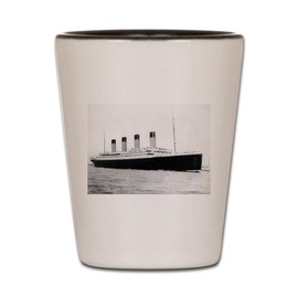 CafePress Titanic Unique and Funny Shot Glass