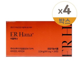 Ealhana 80mg x 28 tablets 4 / 이알하나 80mg x 28정 4개