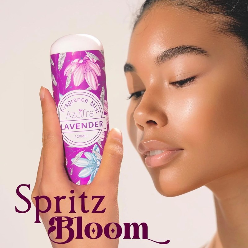 Azulfra Body Spray for Wowen, Lavender body mist, 4 fl.oz