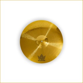 ULUOBO 10 inch Splash Cymbal, Pratice Splash Cymbal (Gold)