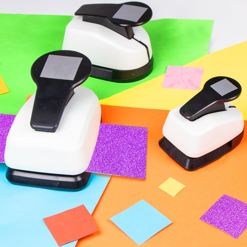 Square Hole Puncher Square Paper Punch Shape Punches for Paper