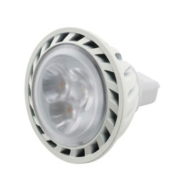 Brilliance Dimmable 4W 8-25V 3000K 30 Degree LED MR16, Enclosed Rated