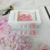 Spring Pink Press on Nails Extra Short Square Fake Nails