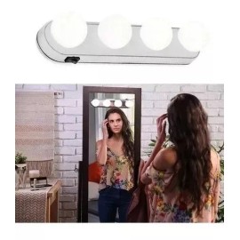 Didier Market Makeup Luces Led Para Maquillaje Tocador Espejo 4 Focos